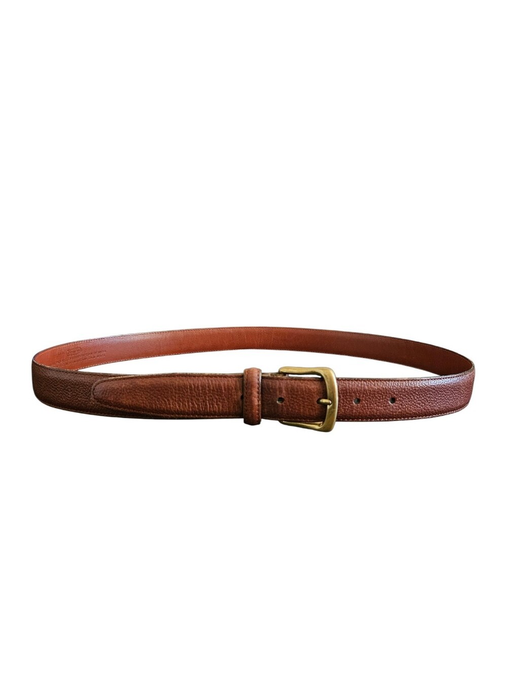 Vintage Coach  5952 Men's Sienna Brown Leather Belt. Size 40